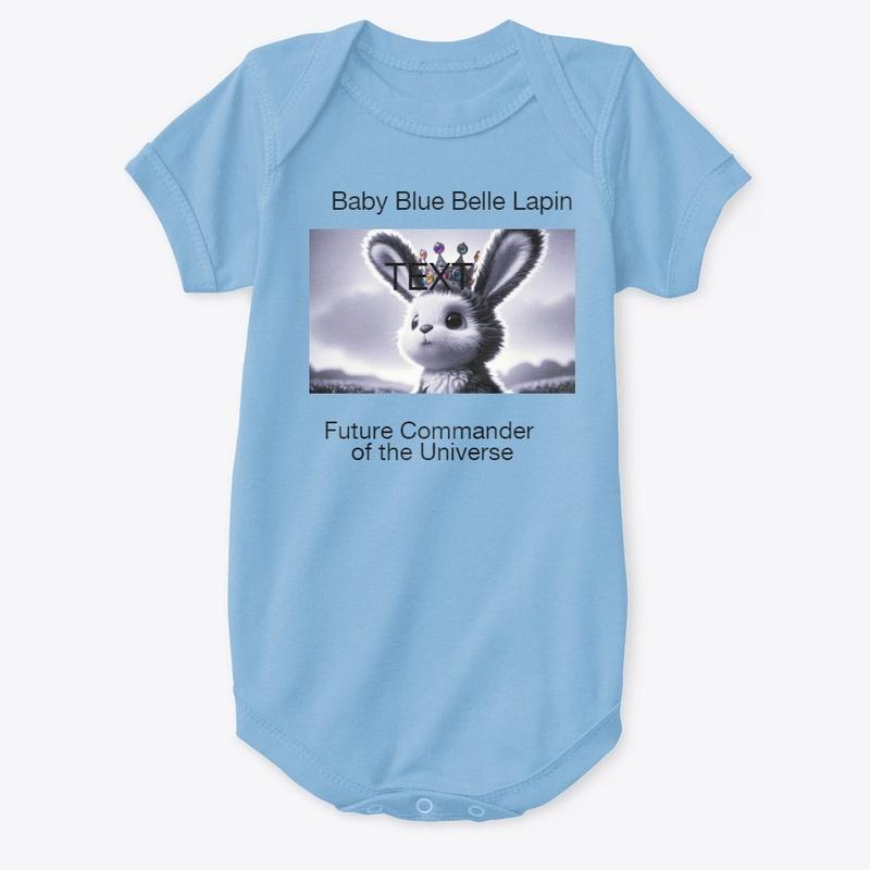 Baby Blue Belle Lapin